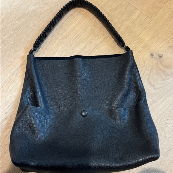 Callista Black Slim M Stitch Tote - Picture 3 of 9